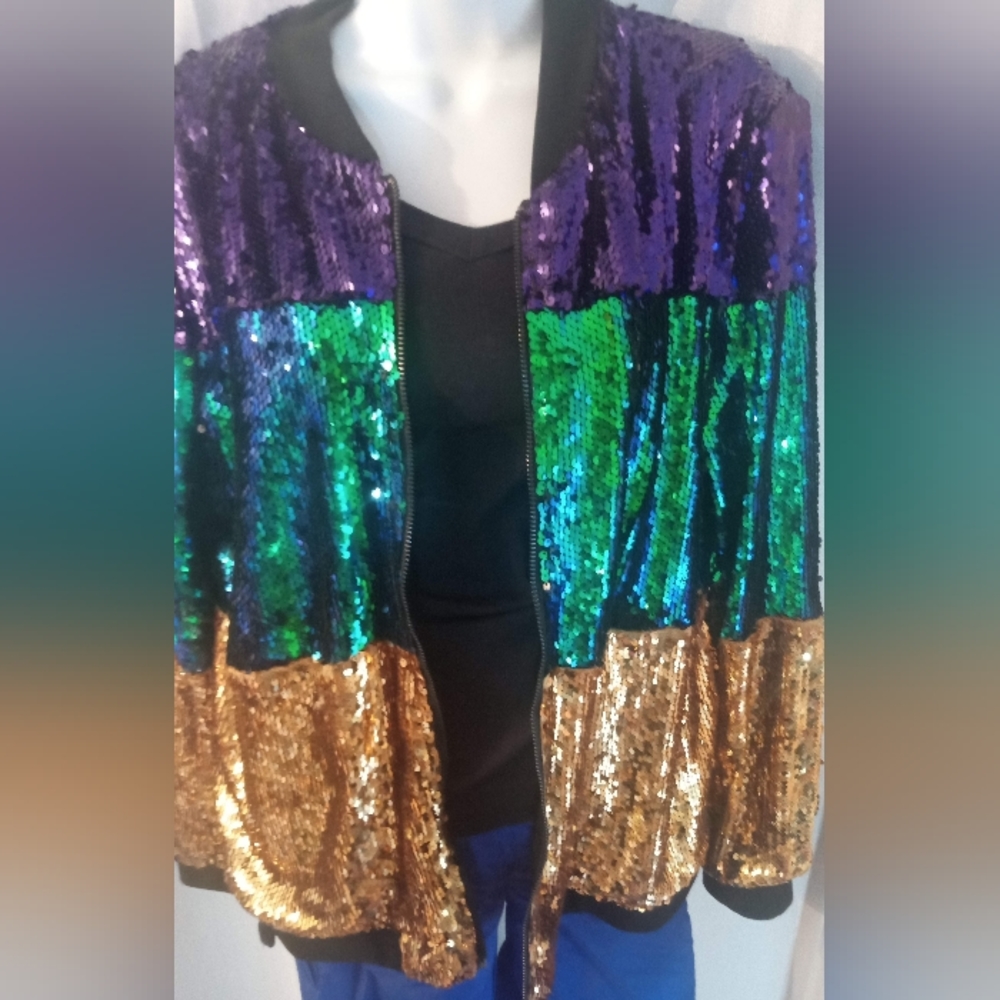 😲 Sequins Jacket - Picture 5 of 14